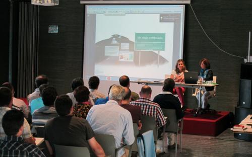 Jornada formativa realizada en el PRAE de Valladolid (21/07/2014) dirigida a los monitores de las distintas instalaciones de uso público de Castilla y León.
