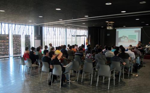 Jornada formativa realizada en el PRAE de Valladolid (21/07/2014) dirigida a los monitores de las distintas instalaciones de uso público de Castilla y León.