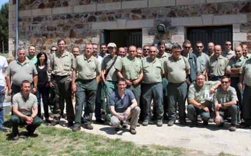 Jornada formativa realizada en la Casa del Parque de Sierra de Gredos (zona norte) "Pinos Cimeros" (Ávila)